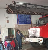 Экскурсия в пожарной части